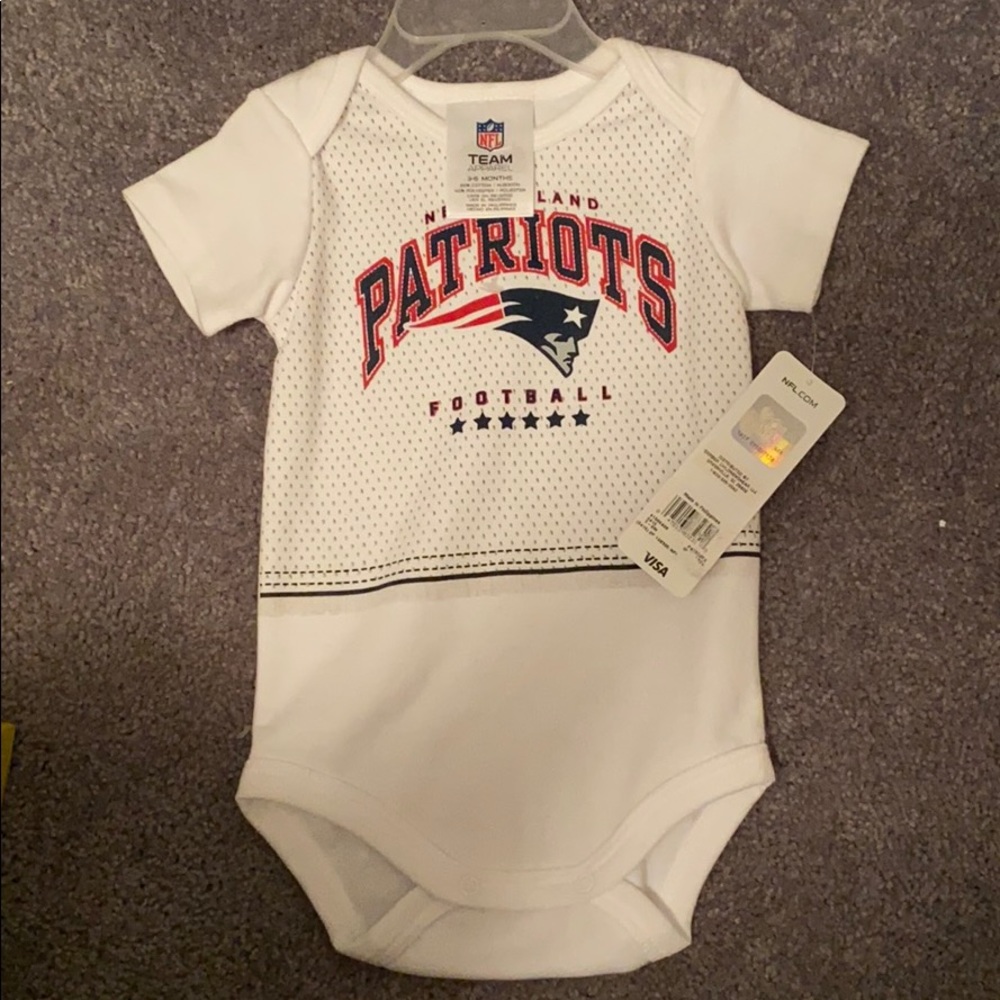 Patriots onesie